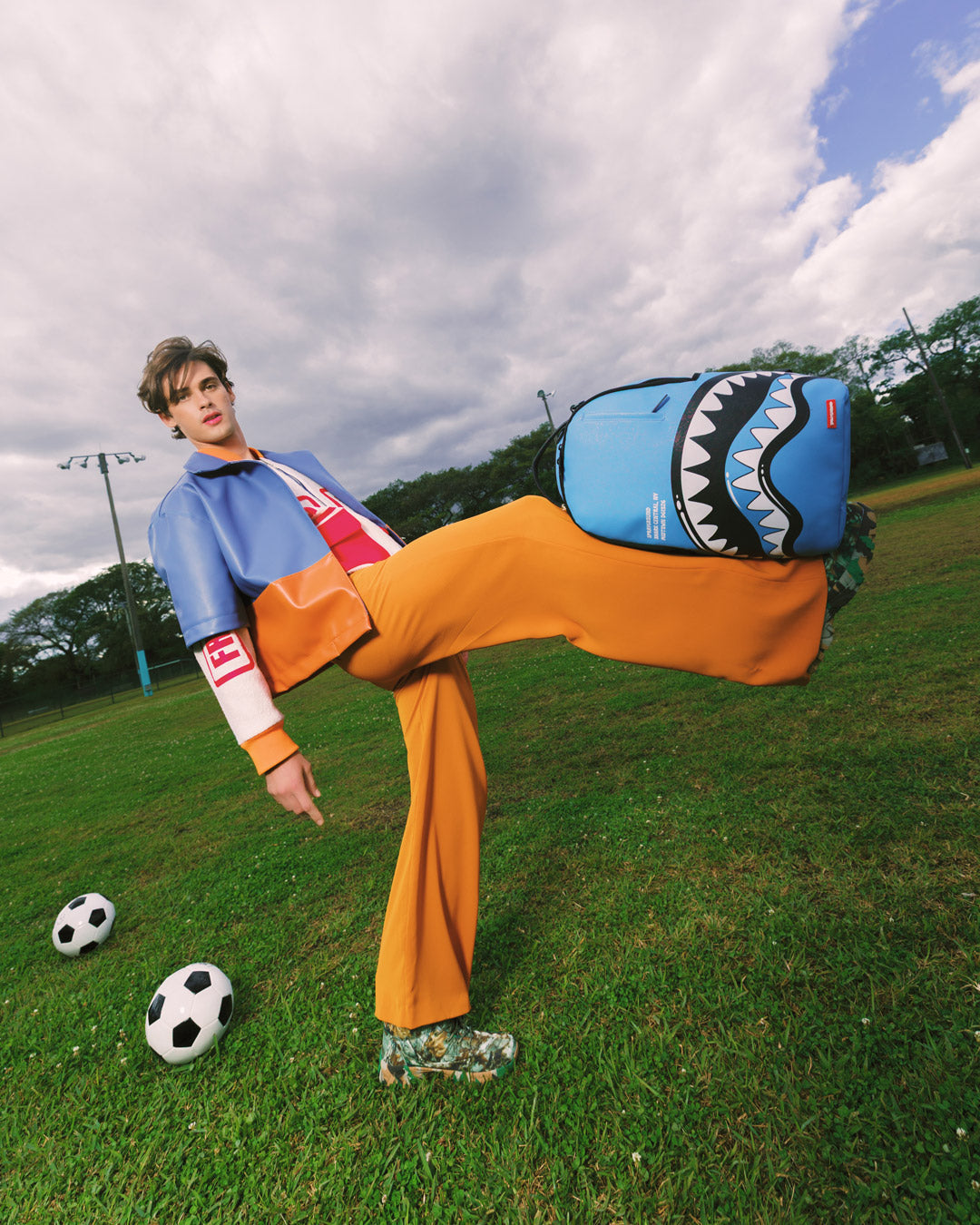 SHARK CENTRAL BUBBLE SHARK (SKY BLU) BACKPACK