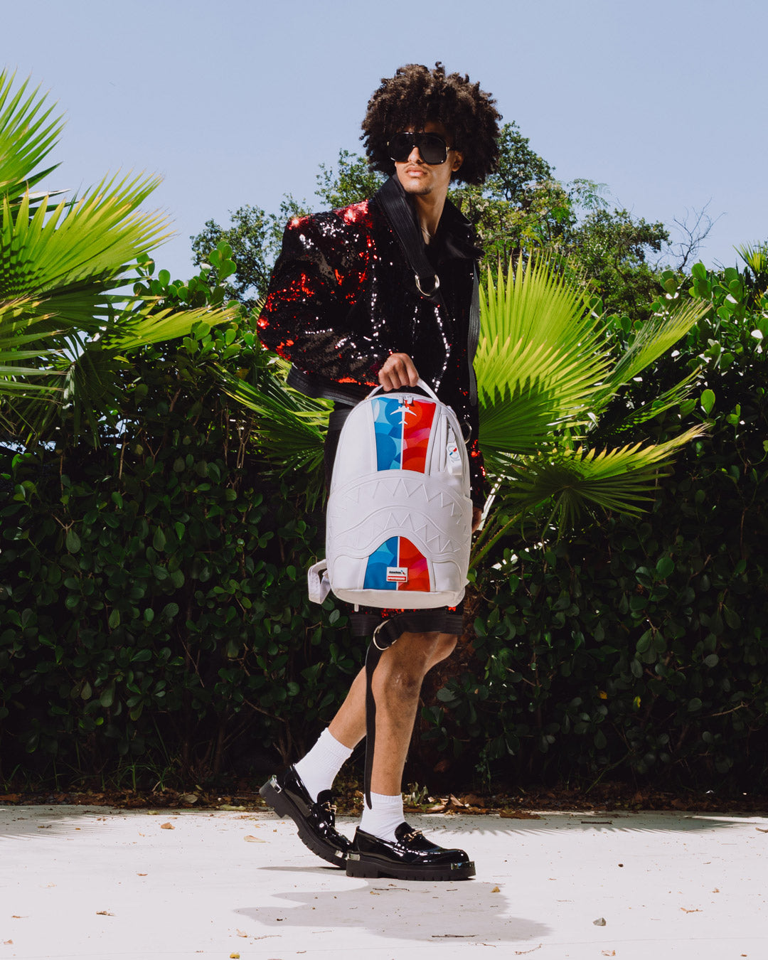 AMERICAN AIRLINES MAXIMUM ALTITUDE BACKPACK (WHITE)