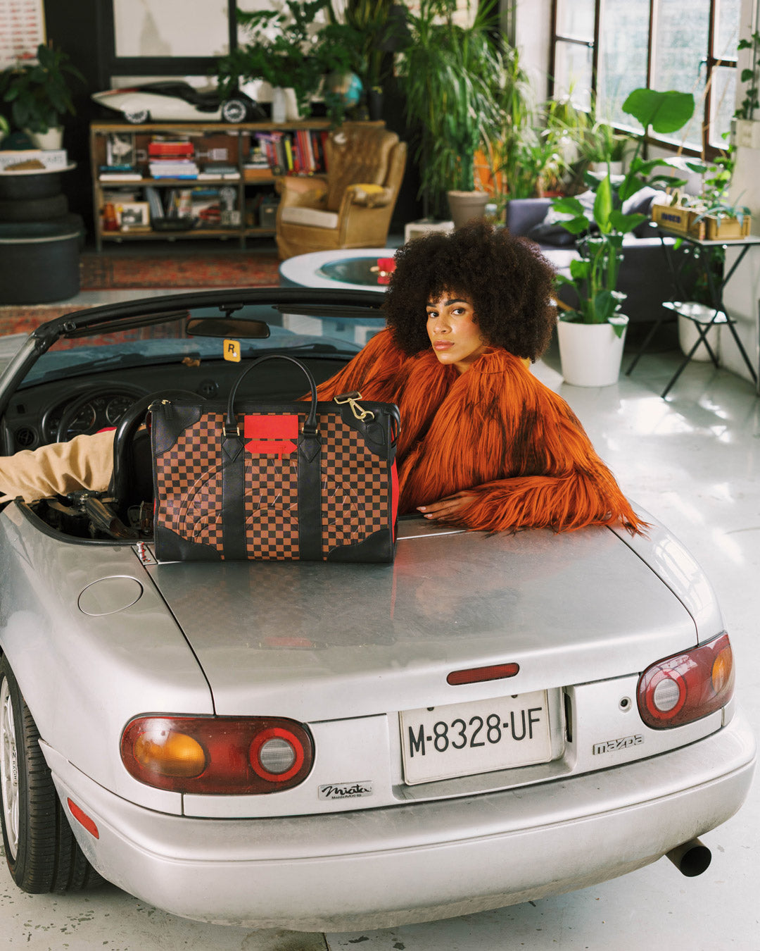 KATANA CHECK BOSS PYRAMID DUFFLE