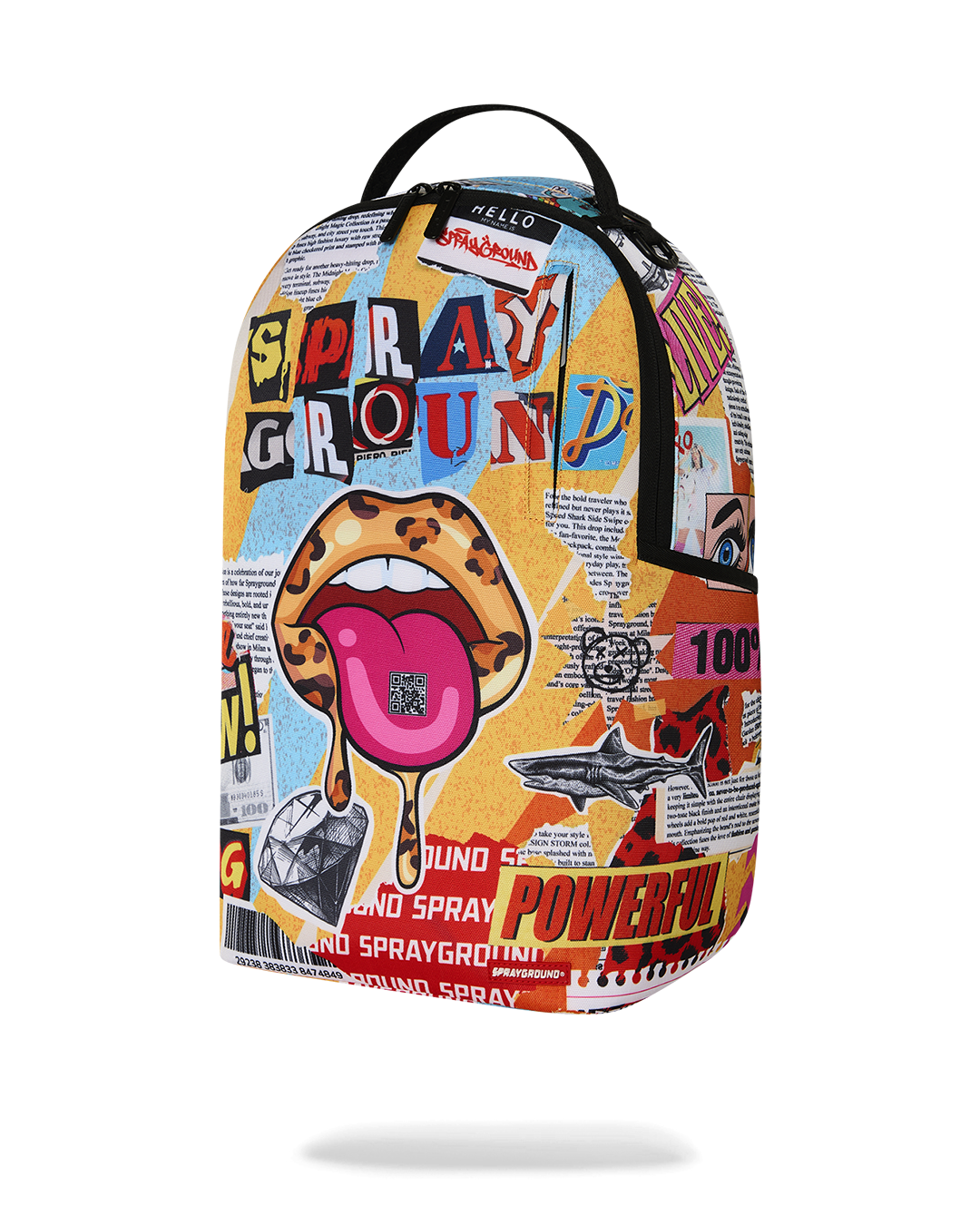 COLLAGE OF FUN BACKPACK