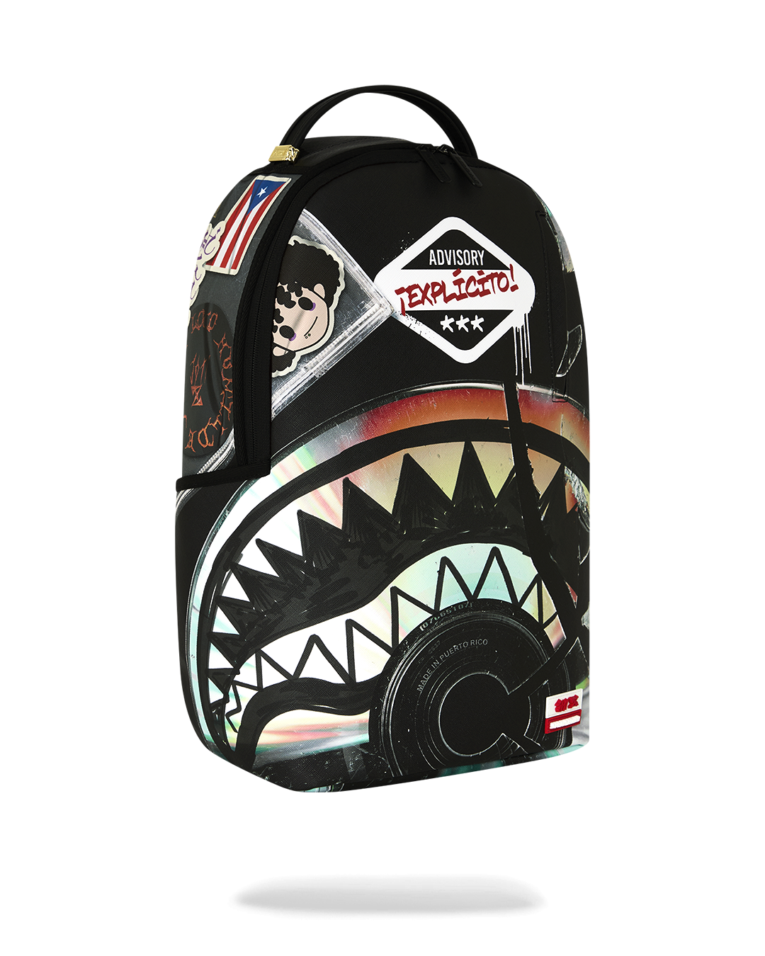 JON Z BURNED DISC BACKPACK