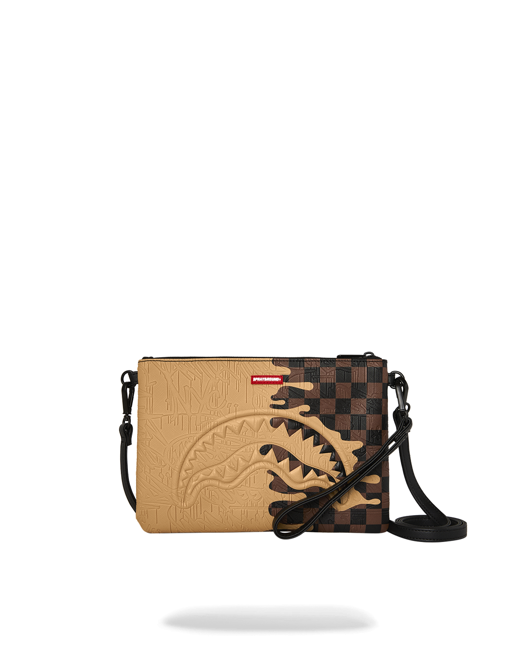 DESIGNER DRIP EFFECT CROSSOVER CLUTCH