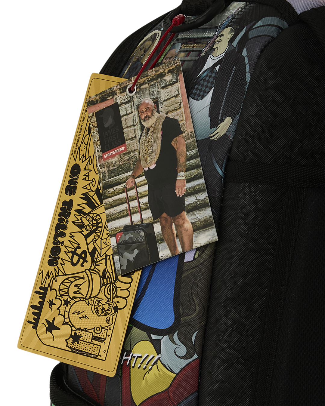 JAMES FIRST CLASS COMIC BACKPACK